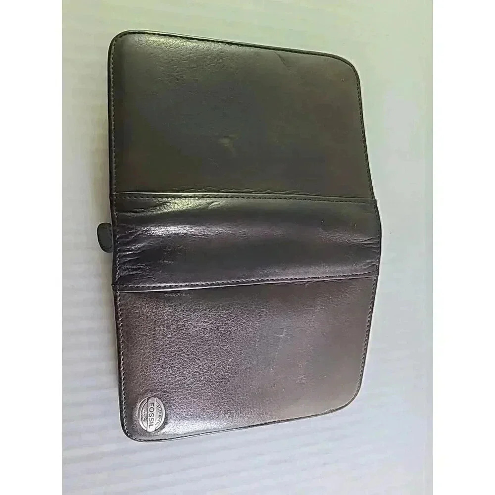 Vintage Palm Pilot Fossil Card Wallet Pocket Planner Type Organizer - Picture 4 of 7